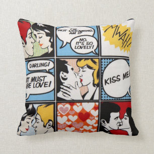 Pop Art Comics Pillow Kussen