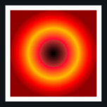 Pop Art ConcentricDoelstellingen 01 Poster<br><div class="desc">Pop Art inspireerde grafisch met een hedendaagse aanraking.</div>