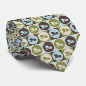 Pop Art Concrete Stropdas (Opgerold)