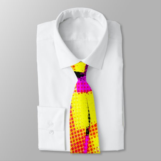 Pop Art Confetti Stropdas (Gebonden)
