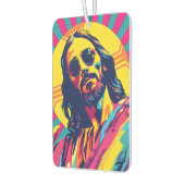 Pop Art Cool Jesus Luchtverfrisser (Links)