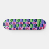 Pop Art Corvettes Persoonlijk Skateboard (Horizontaal)