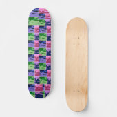 Pop Art Corvettes Persoonlijk Skateboard (Voorkant)