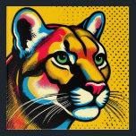 Pop Art Cougar 12 x 12 Acryl Wandkunst Acryl Muurkunst<br><div class="desc">Een 12 x 12 acryl muurkunststuk van een Pop Art Cougar! Origineel kunstwerk!</div>