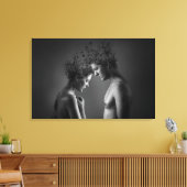 Pop Art Couple Canvas Afdruk (Insitu (Woonkamer))