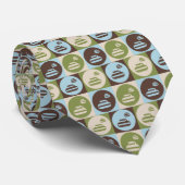 Pop Art Curling Stropdas (Opgerold)