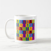 Pop Art Cycling Koffiemok (Links)