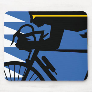 Pop Art Cyclist Muismat