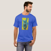 Pop Art Dachshund Running Grunge T-shirt (Voorkant volledig)