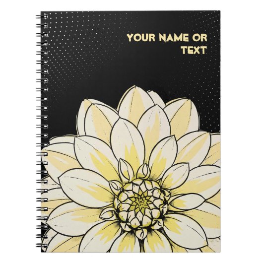 Pop Art Dahlia 'Gallery Art Fair' Notitieboek (Voorkant)