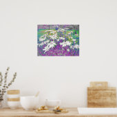 Pop Art Daisies Poster (Keuken)