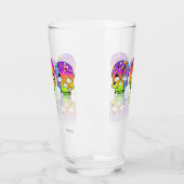 Pop Art Day of the Dead Skulls Glas (Links)