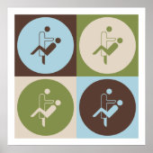 Pop Art Dental Hygiene Poster (Voorkant)