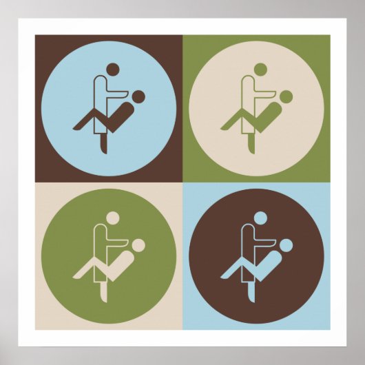 Pop Art Dental Hygiene Poster (Voorkant)