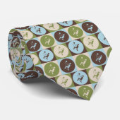 Pop Art Dental Hygiene Stropdas (Opgerold)