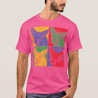 Pop Art Desert Fox T-shirt