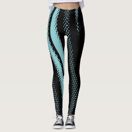 Pop Art Design Leggings (Voorkant)