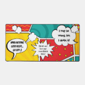 Pop Art Desk Mat (Voorkant)