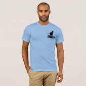 Pop Art die paardenpaard met dubbel zijdige modern T-shirt (Voorkant volledig)