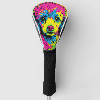 POP ART DOG - トイプードル犬 No.2 Golfheadcover