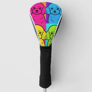 POP ART DOG - トイプードル犬 No.3 Golfheadcover
