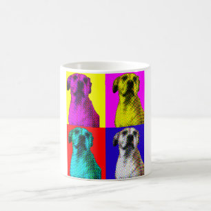 pop art dog Koffie Mok