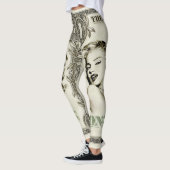 Pop Art Dollar Leggings  Glam (Links)