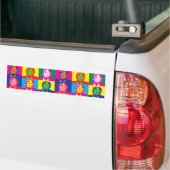 pop art donald trump bumpersticker (Op Truck)