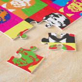 pop art donald trump legpuzzel (Zijkant)