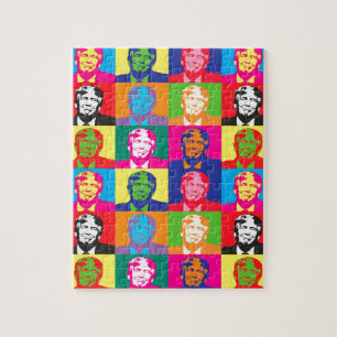 pop art donald trump legpuzzel