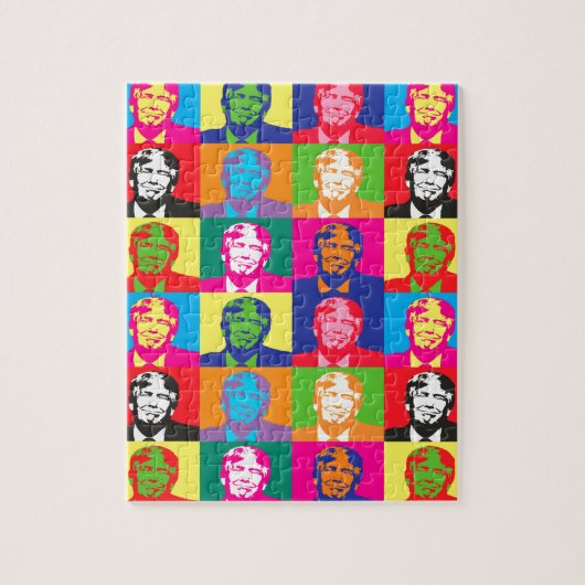 pop art donald trump legpuzzel (Verticaal)