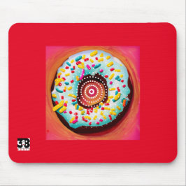 Pop Art Donut Muismat