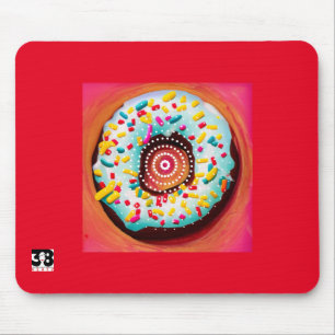 Pop Art Donut Muismat