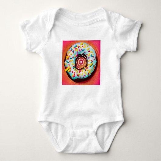Pop Art Donut Romper (Voorkant)