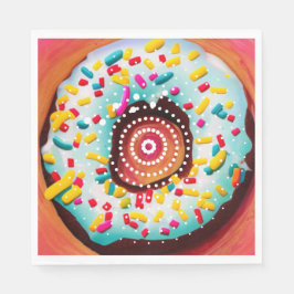 Pop Art Donut Servet