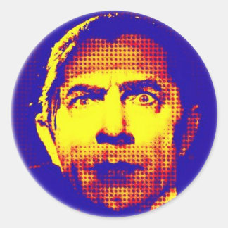 Pop Art Dracula Ronde Sticker