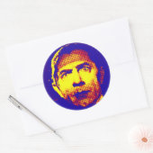 Pop Art Dracula Ronde Sticker (Envelop)