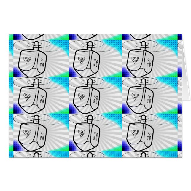 Pop Art Driehoekspin (Voorkant Horizontaal)