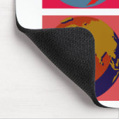 Pop Art Earth Muismat (Hoek)