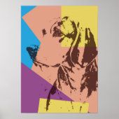 Pop Art Effect Beagle Poster (Voorkant)