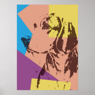 Pop Art Effect Beagle Poster