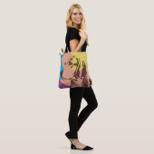 Pop Art Effect Beagle Tote Bag (Op model)