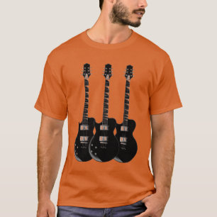Pop Art Electric Guitar Oranje T-shirt