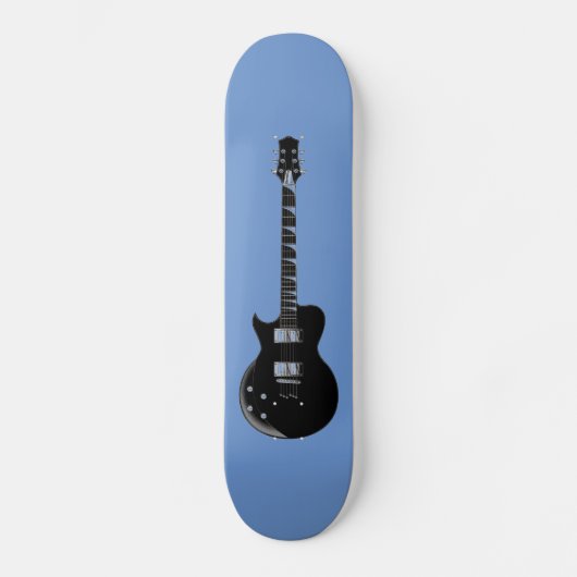 Pop Art Electric Guitar Persoonlijk Skateboard (Voorkant)