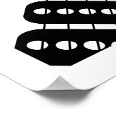 Pop Art Electric Guitar Poster (Hoek)