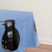Pop Art Electric Guitar Tafelkleed (Voorbeeld)