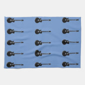 Pop Art Electric Guitar Theedoek (Horizontaal)