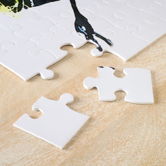 Pop Art Elephant - Animals Art Legpuzzel (Zijkant)