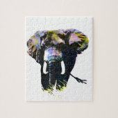 Pop Art Elephant - Animals Art Legpuzzel (Verticaal)