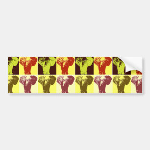 Pop Art Elephant Bumpersticker